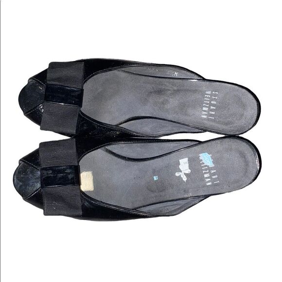 Stuart Weitzman Patent Leather Shoes Size 6.5 M - Picture 4 of 5